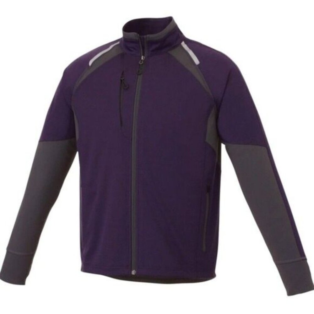 ELEVATE Sitka Hybrid Softshell Jacket Dark Plum Men's Sz M